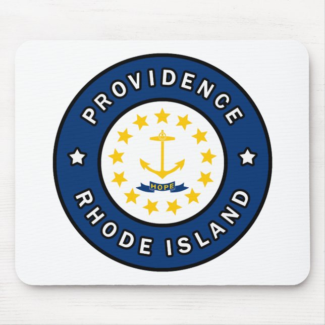 Providence Rhode Island Mouse Mat (Front)