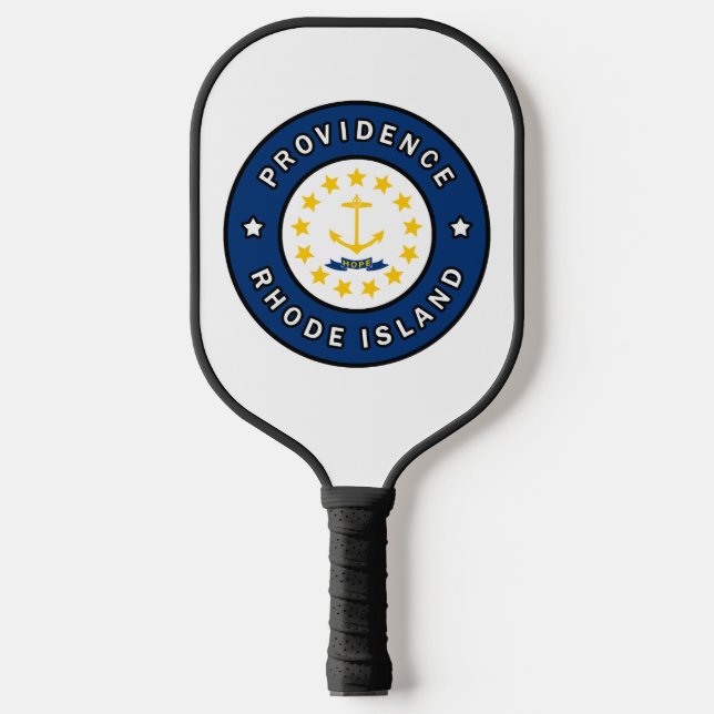Providence Rhode Island Pickleball Paddle (Front)