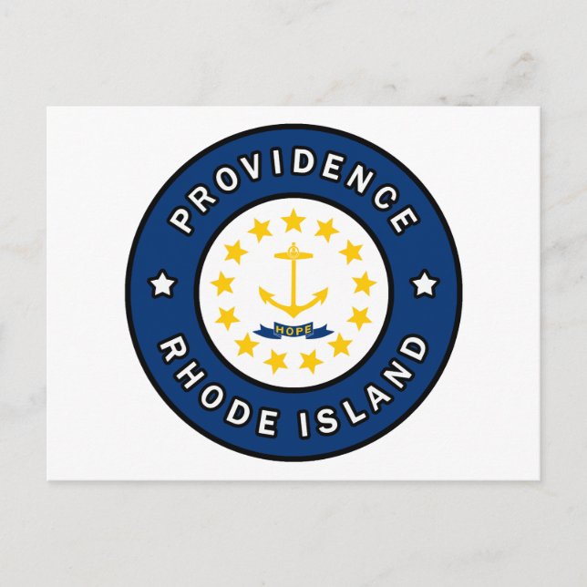 Providence Rhode Island Postcard (Front)