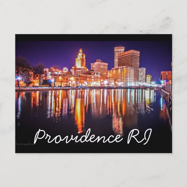 Providence RI Postcard (Front)