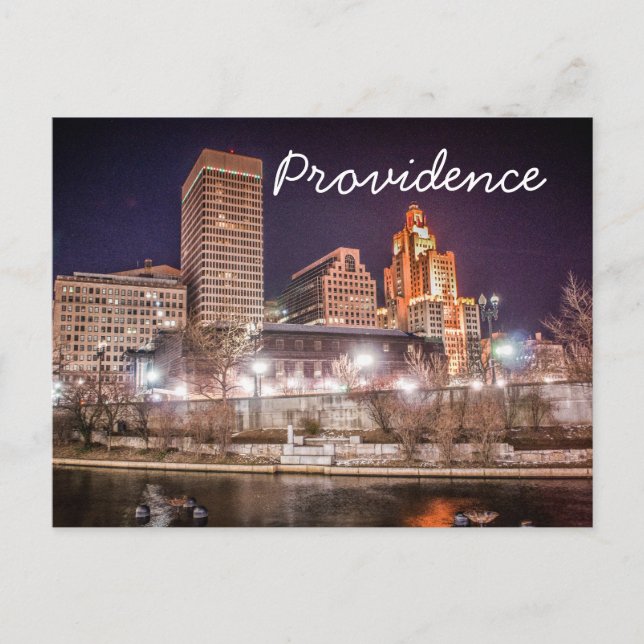 Providence RI Postcard (Front)