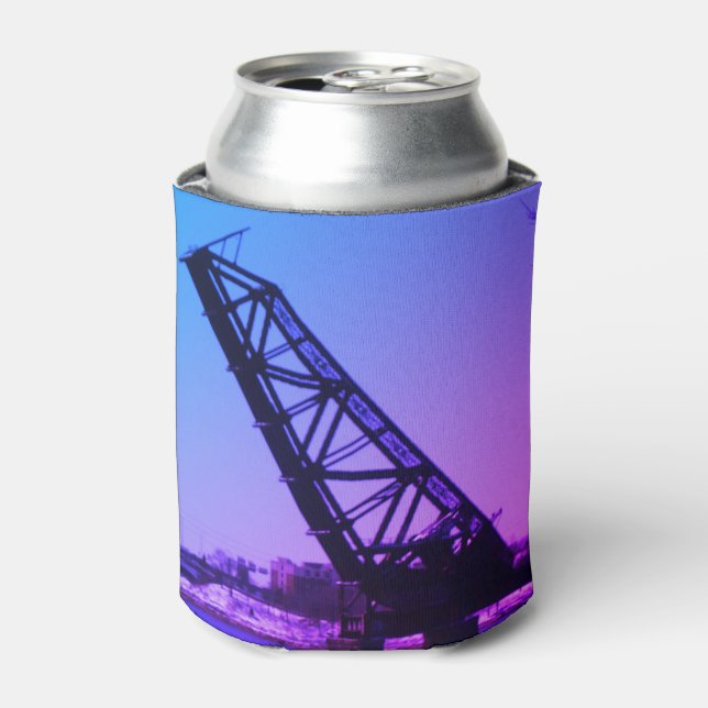 Providence, RI 'Stuck-Up Bridge' Can Cooler (Can Front)