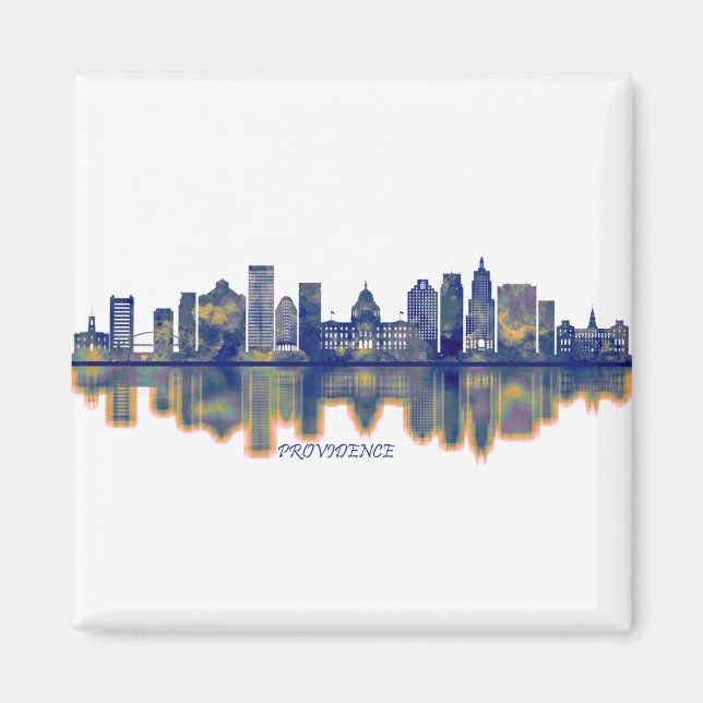 Providence Skyline Magnet (Front)