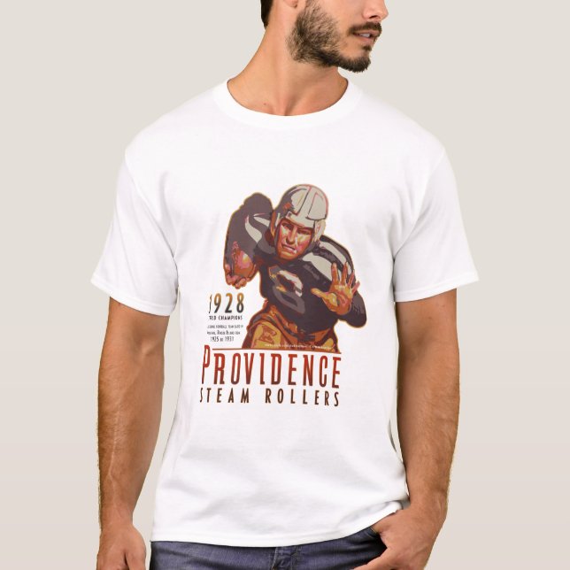 Providence Steam Rollers, Rhode Island T-Shirt (Front)