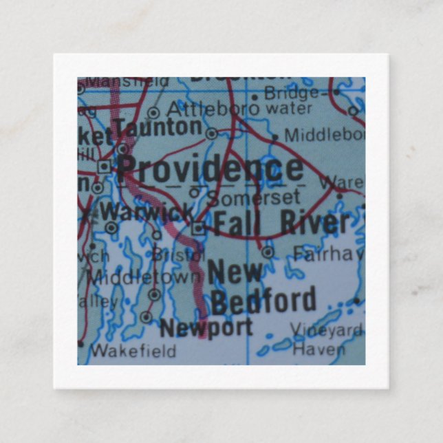 Providence We've Moved New Address Card (Front)