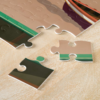 Providenciales vintage travel poster jigsaw puzzle