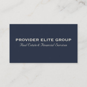 Provider Elite Group Business Card
