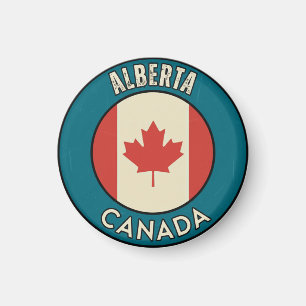 Province of Alberta Canada Magnet