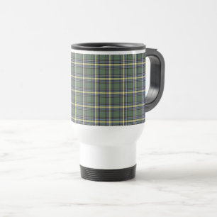Province of Alberta Canada Tartan Travel Mug
