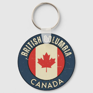 Province of British Columbia Canada Key Ring