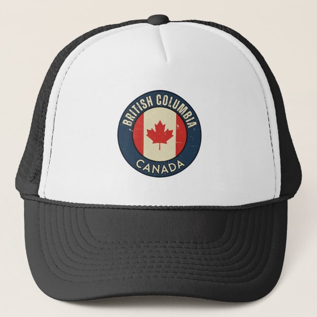 Province of British Columbia Canada Trucker Hat (Front)