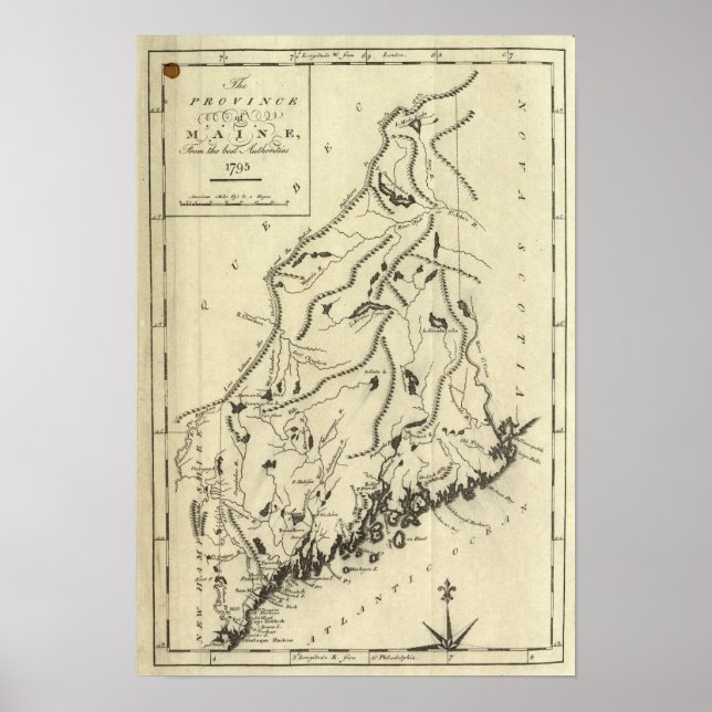 Province of Maine Poster (Front)