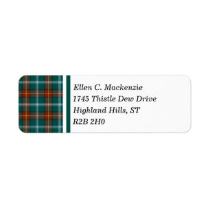 Province of Manitoba Canada Tartan