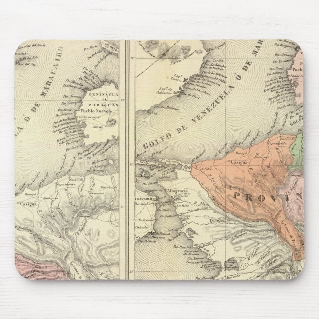 Province of Maracaibo Mouse Mat (Front)