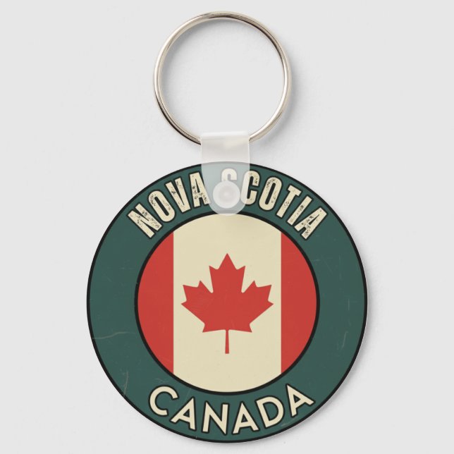 Province of Nova Scotia Canada Key Ring (Front)
