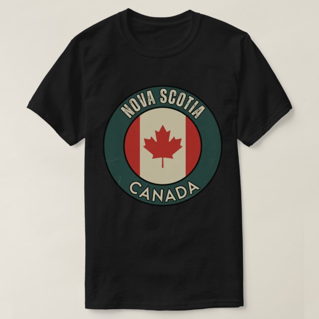 Province of Nova Scotia Canada T-Shirt (Design Front)