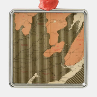 Province of Nova Scotia Island of Cape Breton 11 Metal Tree Decoration