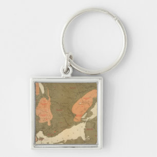 Province of Nova Scotia Island of Cape Breton 2 Key Ring