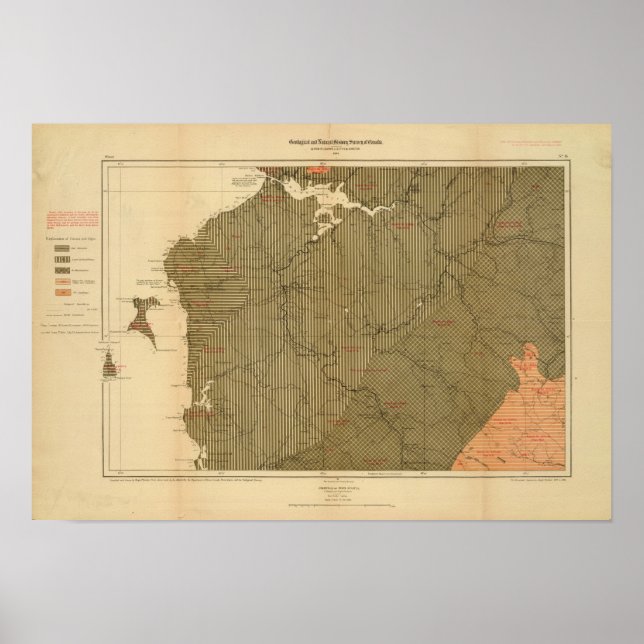 Province of Nova Scotia Island of Cape Breton 4 Poster (Front)