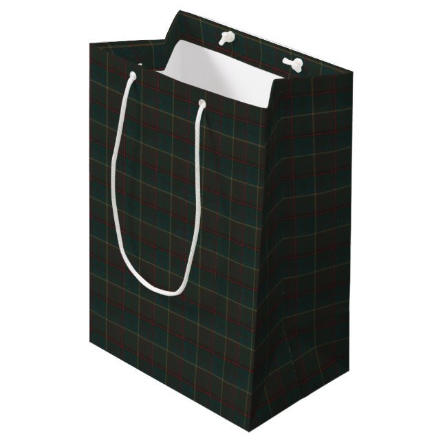 Province of Ontario Original Tartan  Medium Gift Bag (Front Angled)