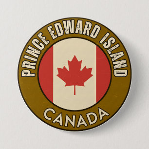 Province of Prince Edward Island Canada 7.5 Cm Round Badge