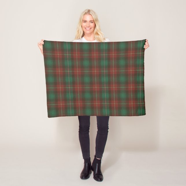Province of Prince Edward Island Original Tartan Fleece Blanket (In Situ)