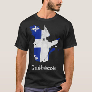 Province of Quebec  Montreal French Quebecois T-Shirt