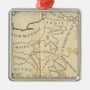 Provinces, France Metal Tree Decoration