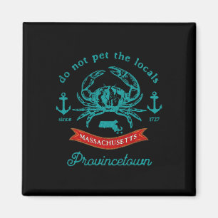 Provincetown Cape Cod M Crab Fishing Vacation Souv Magnet