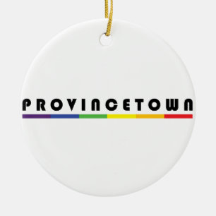 Provincetown Ceramic Tree Decoration