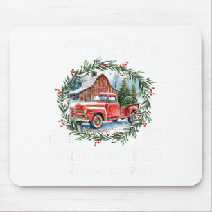 Provincetown Ma Farm Fresh Christmas Trees White  Mouse Mat