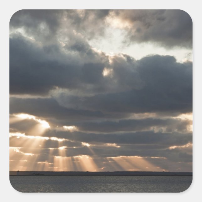 Provincetown, Massachusetts Square Sticker (Front)