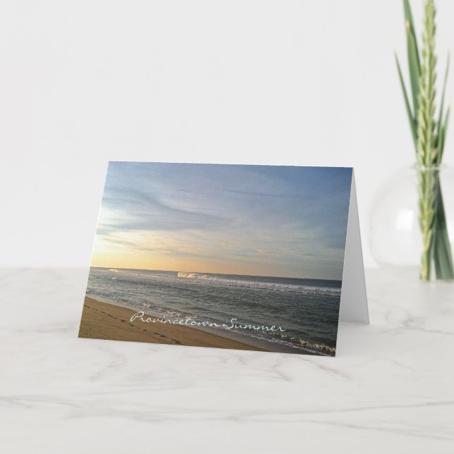 Provincetown Summer Greeting Card (Front)