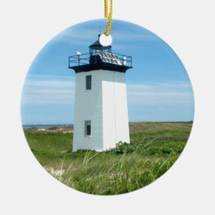 Provincetown USA Cape Cod National Seashore. Wood Ceramic Tree Decoration