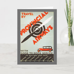 Provincial Airways Card
