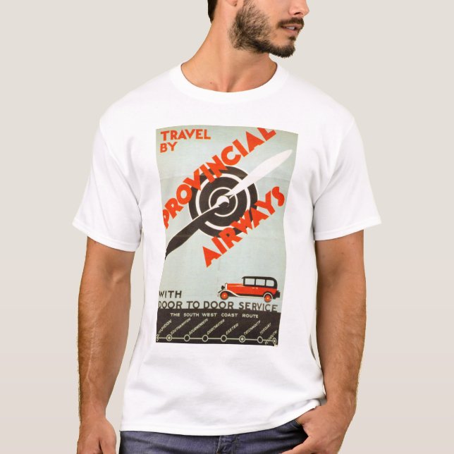 Provincial Airways T-Shirt (Front)