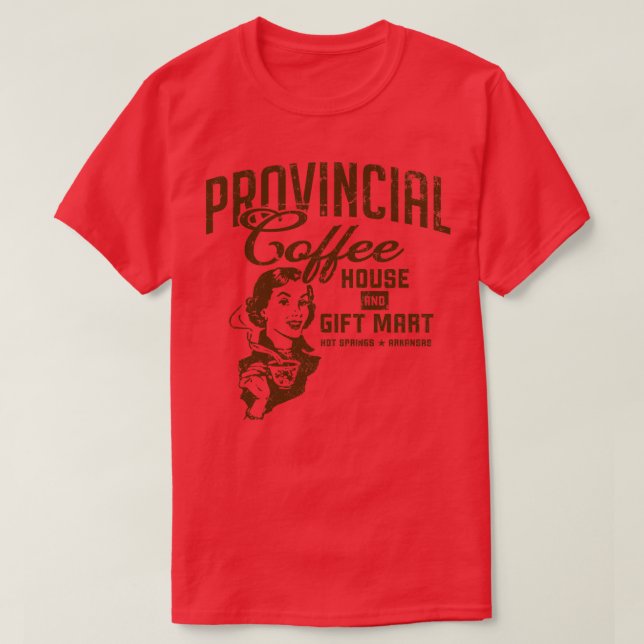 Provincial Coffee House T-Shirt (Design Front)