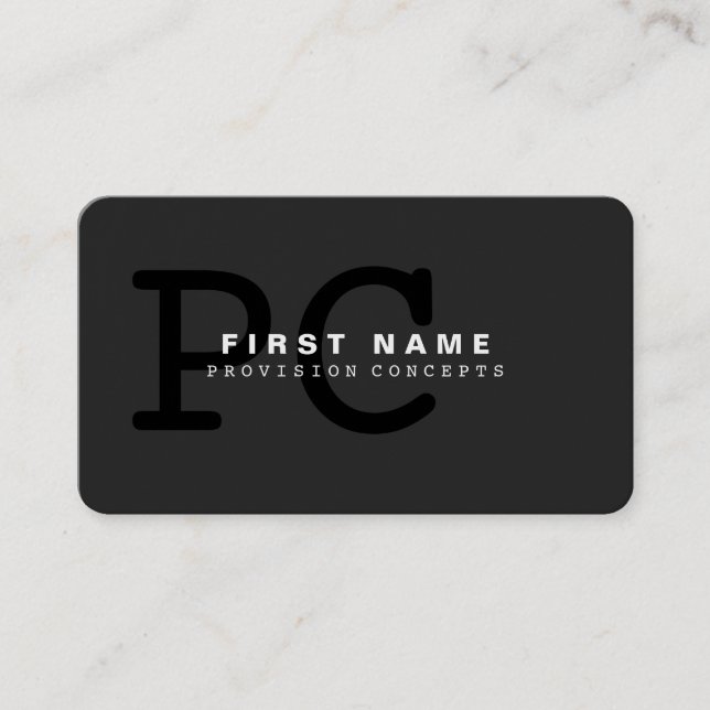 Provision Concepts - Corporate Card (Front)