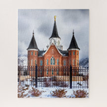 Provo City Center LDS Temple Puzzle, puzzles