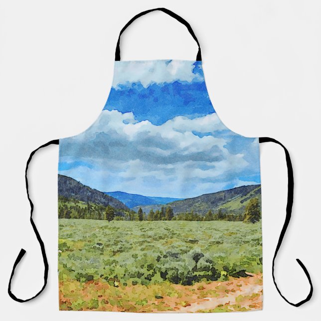 Provo River Valley in Uinta Mountains Apron (Front)