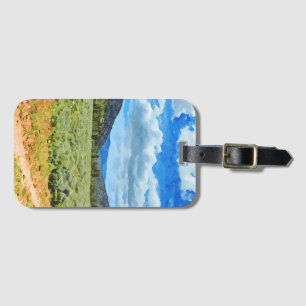 Provo River Valley in Uinta Mountains Luggage Tag