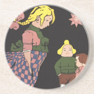 Provodnik Rubber Toys Russian Vintage Advertising Coaster