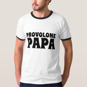 PROVOLONE CHEESE PAPA MENS T-SHIRTS