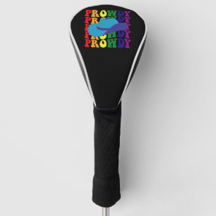 Prowdy Rodeo Howdy Cowboy Cowgirl LGBTQ Western  Golf Head Cover
