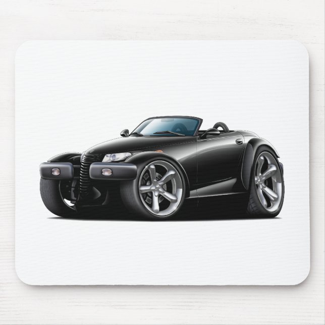 Prowler Black Car Mouse Mat (Front)