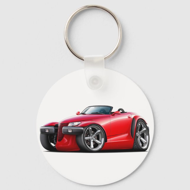 Prowler Red Car Key Ring (Front)