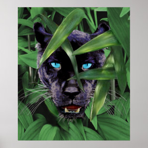 PROWLING PANTHER POSTER