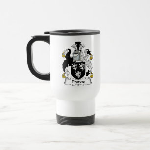 Prowse Family Crest Travel Mug