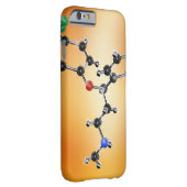 Prozac. Molecular model of the antidepressant Case-Mate iPhone Case (Back/Right)