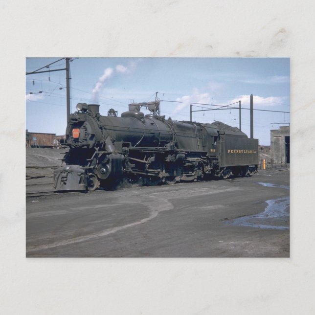 PRR electric class GG1 Postcard (Front)